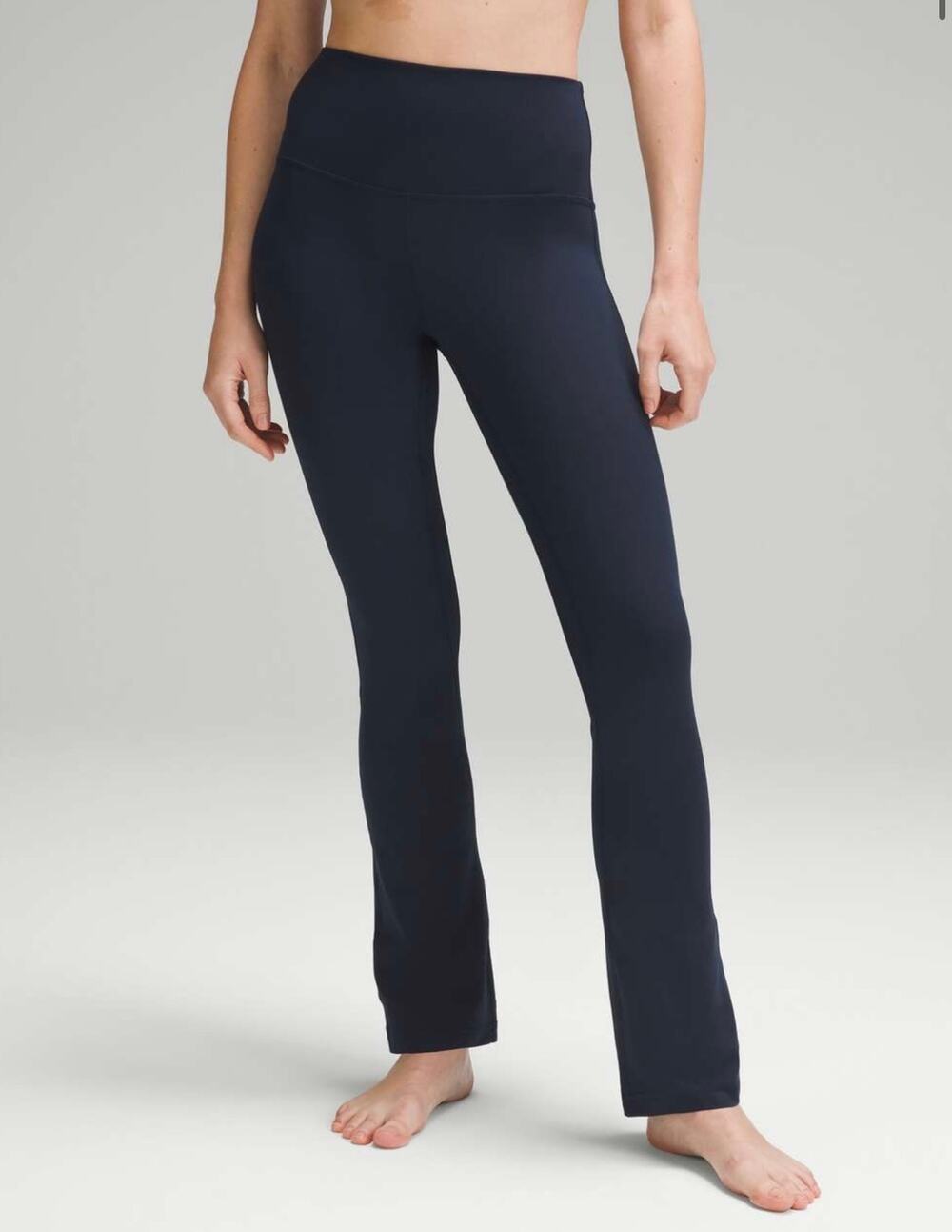 Lululemon Align High-Rise Mini-Flared Pant 28" Navy size 8